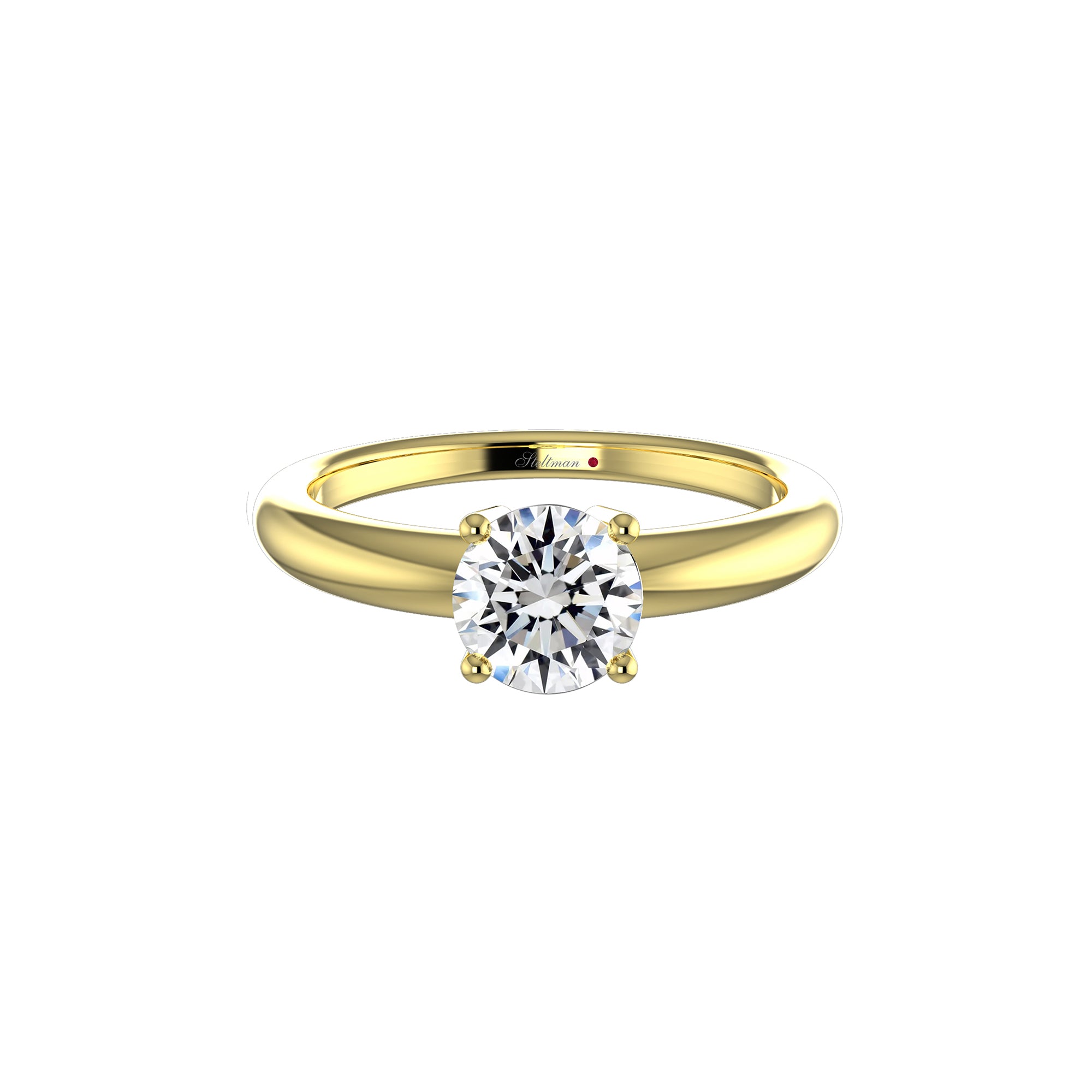 Handmade Steltman Straight chaton