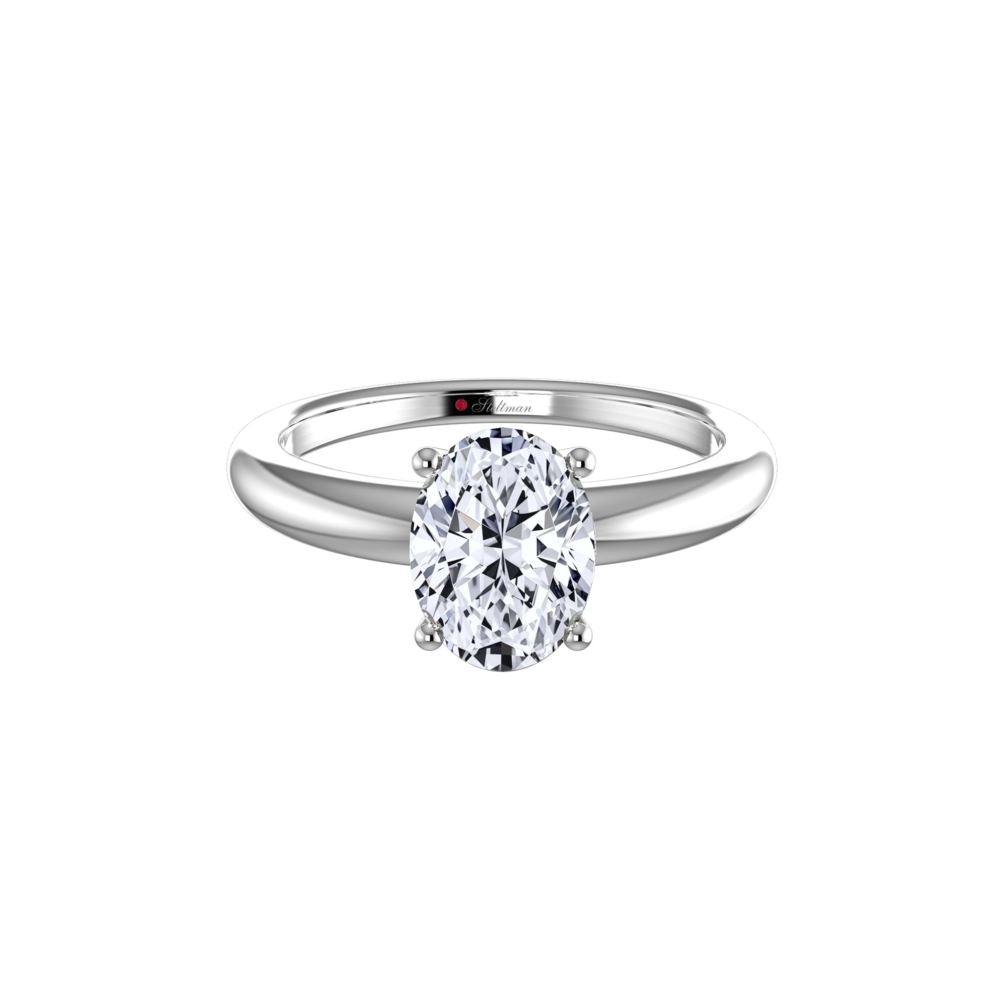 Handmade Steltman Straight chaton