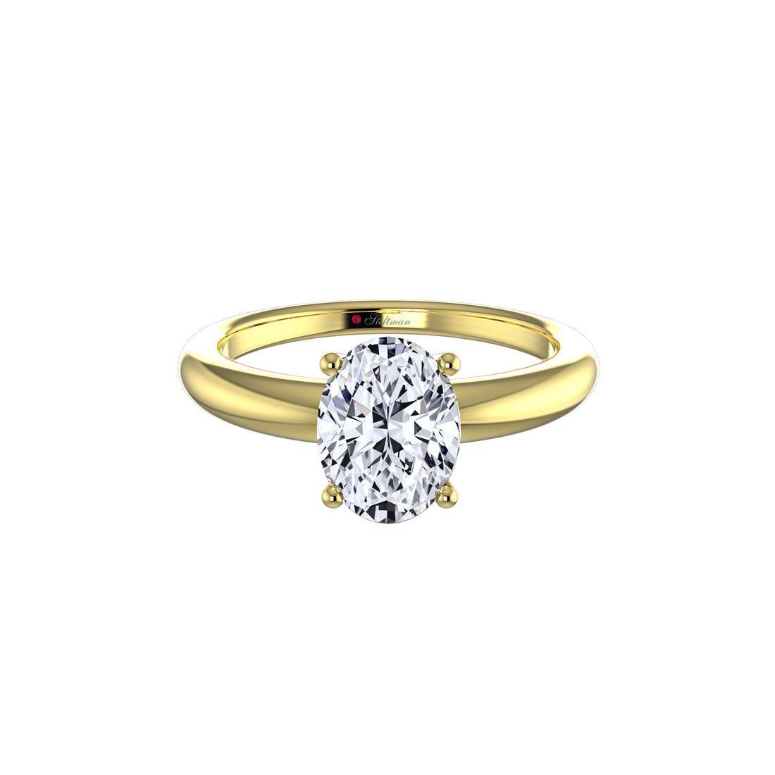 Handmade Steltman Straight chaton