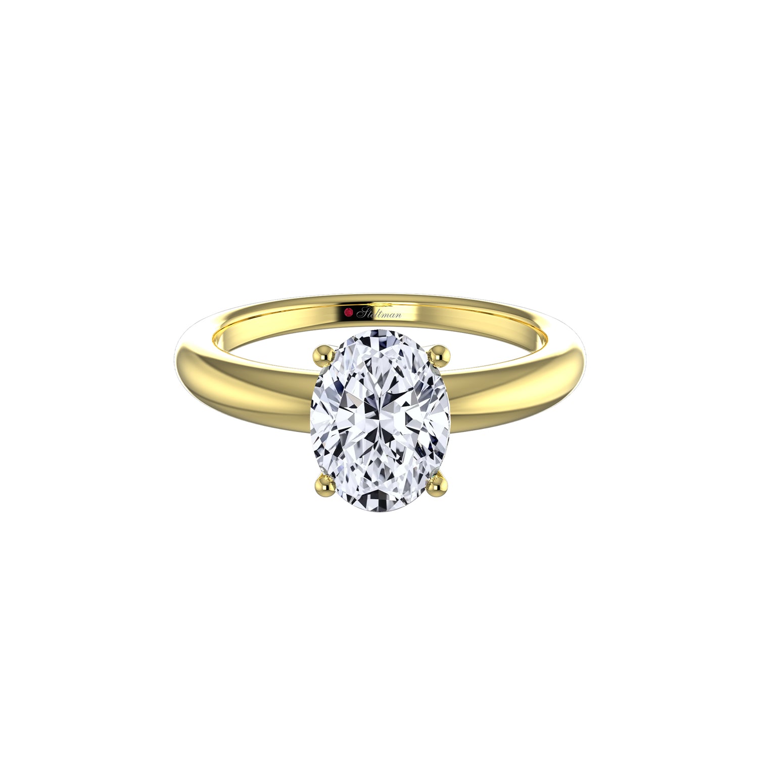 Handmade Steltman Straight chaton