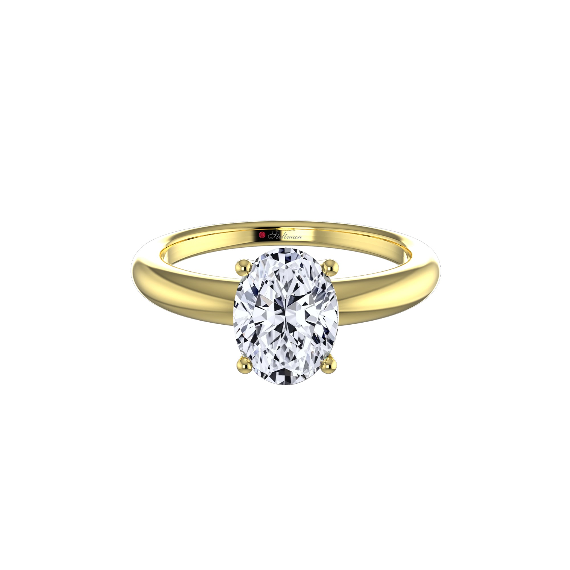 Handmade Steltman Straight chaton