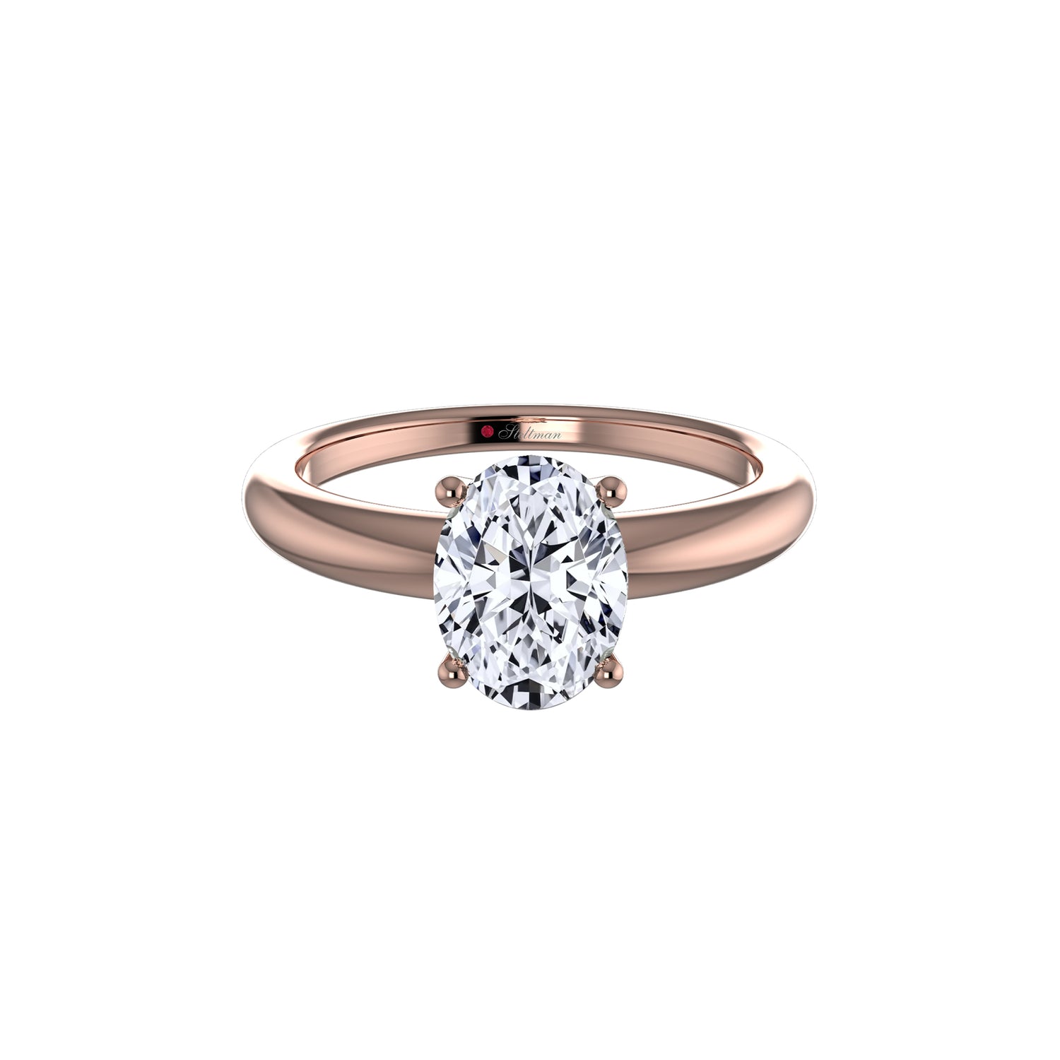 Handmade Steltman Straight chaton