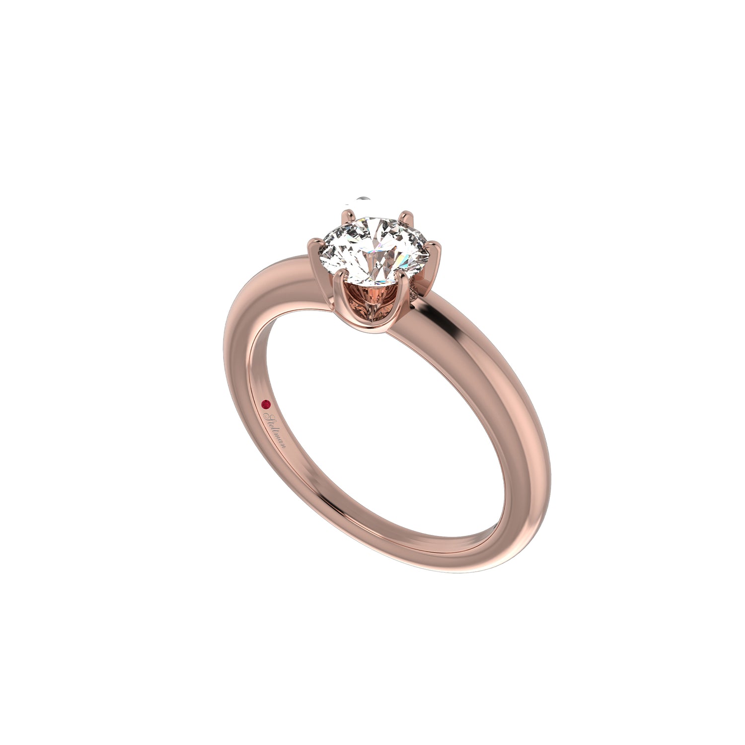 Handmade Steltman crown chaton