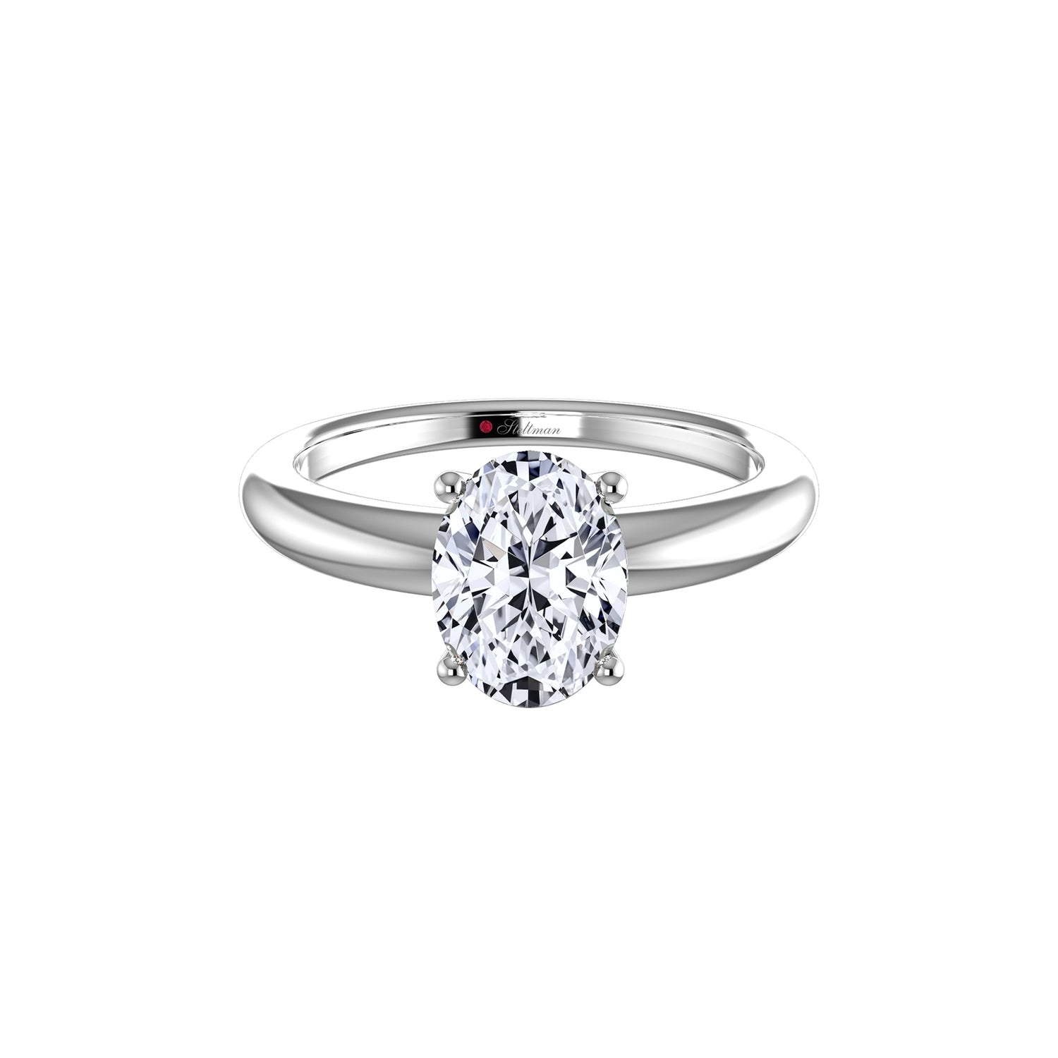 Handmade Steltman Straight chaton