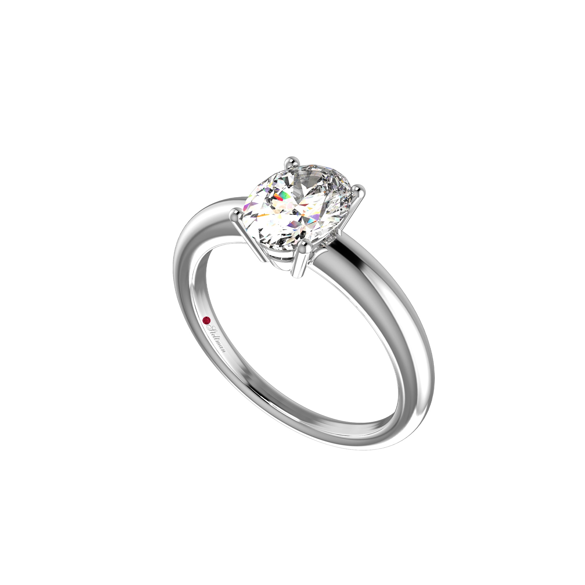 Handmade Steltman Straight chaton