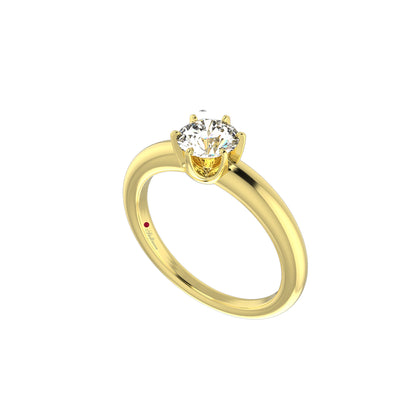 Handmade Steltman crown chaton